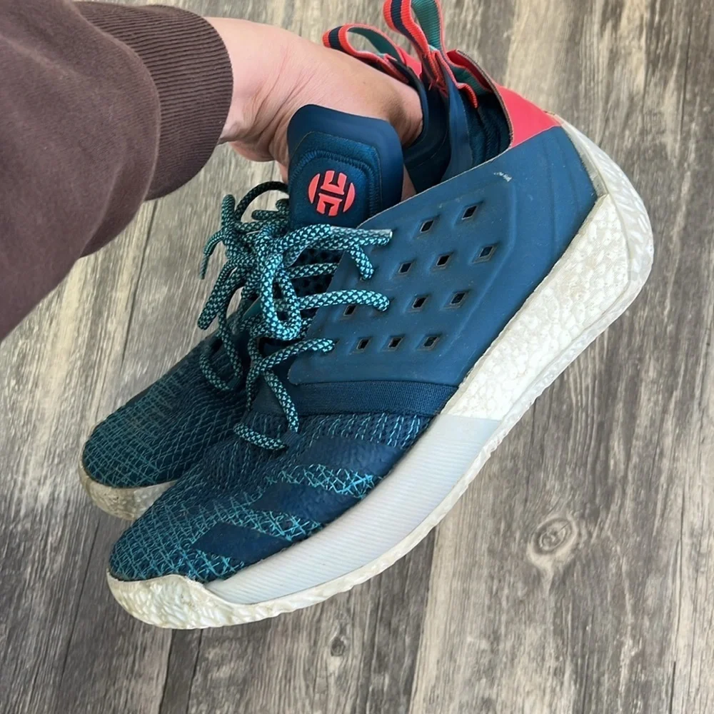 Adidas Harden Blue and red Athletic Sneakers men’s size 7.5